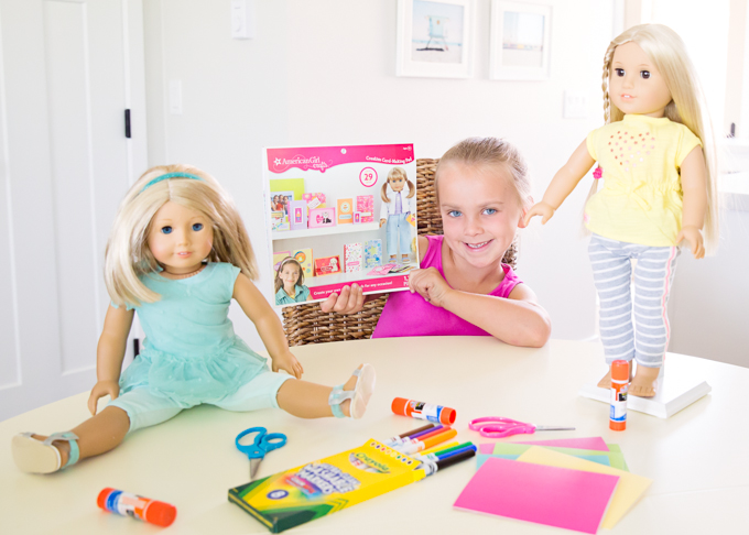 Card Making American Girl